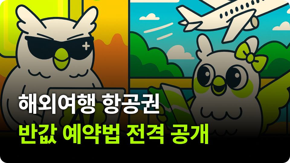 “이런 꼼수도 있었어?” 해외여행 항공권 반값 예약법 전격 공개
