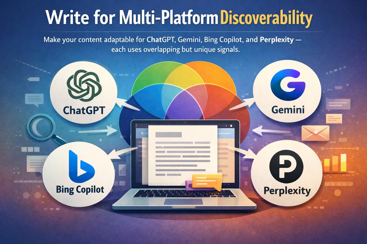 AI 최적화, 여러 플랫폼에서 발견되는 콘텐츠 만드는 팁 알려줌
