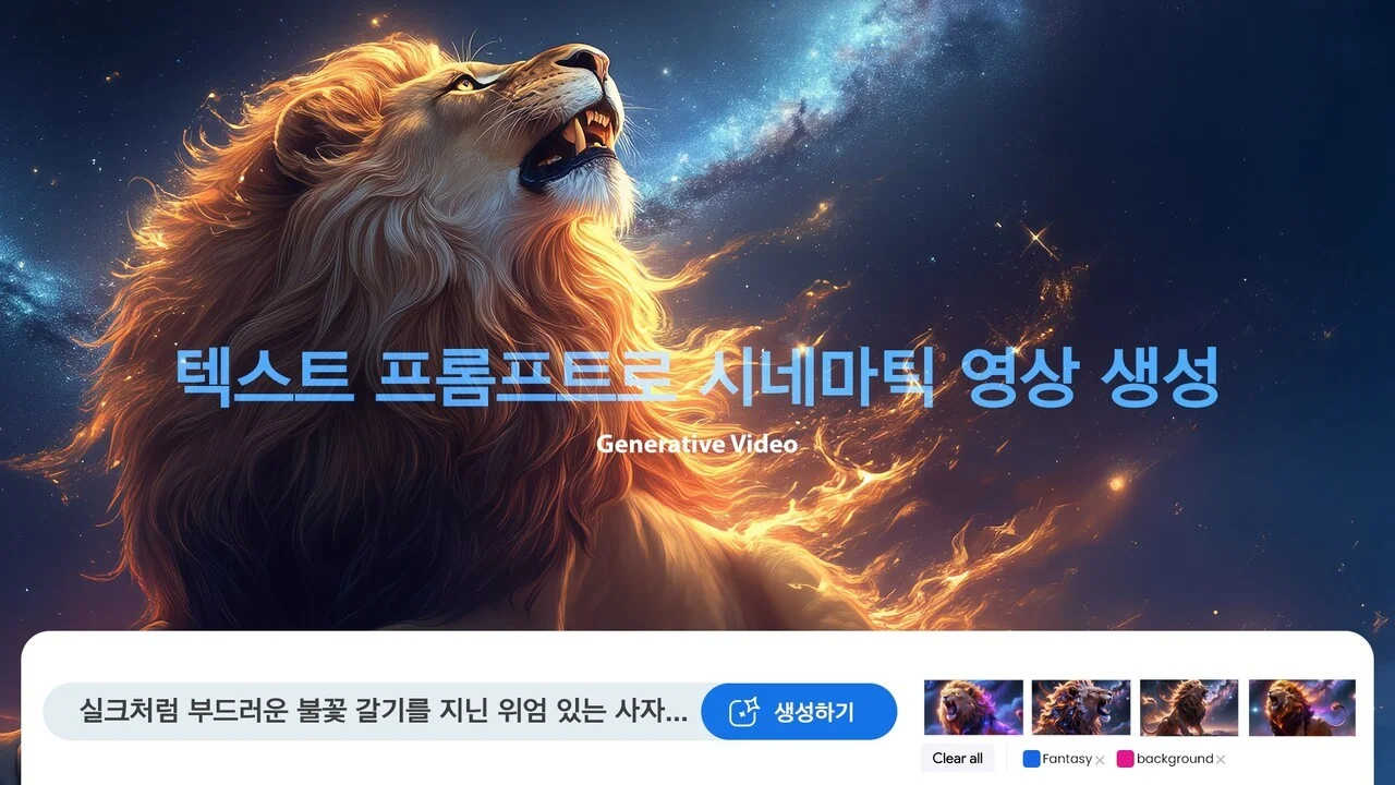 "촬영도 편집도 필요 없다!" 글만 쓰면 AI가 영화 만들어주는 시대
